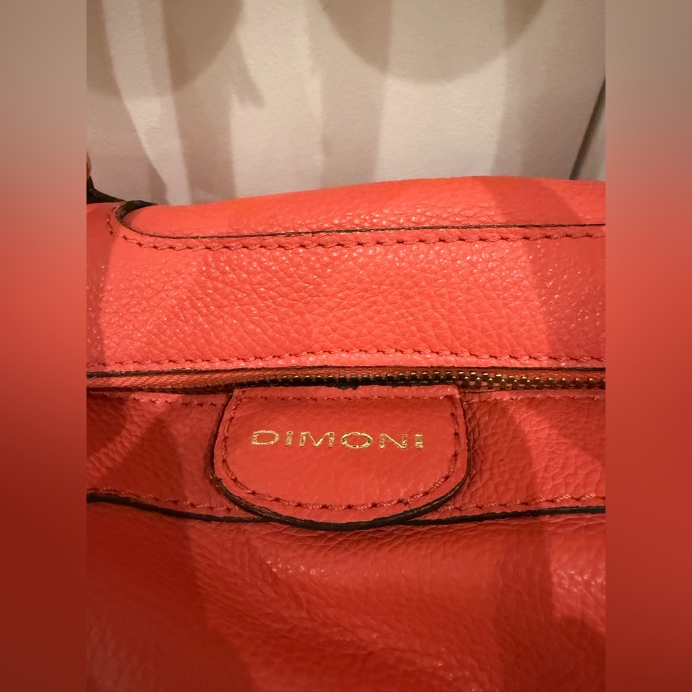 Chic Red Satchel by Dimoni - Picture 2 of 9